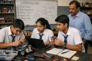 How Does a Robotics Lab in School Improve Students’ Problem Solving and Critical Thinking Skills?