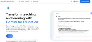 Google Gemini for Education