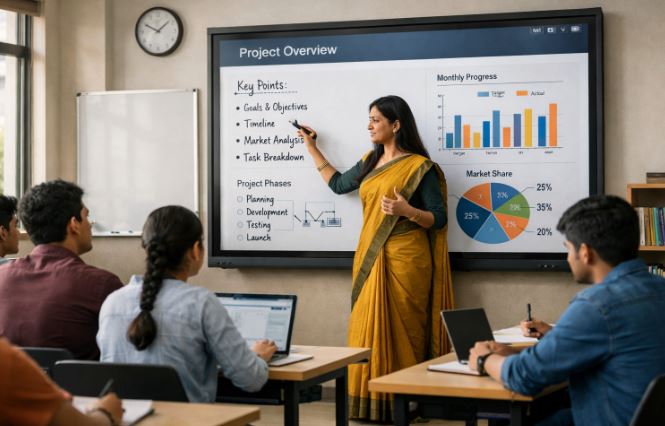 How Does Smart Board Technology for Digital Boards Work?